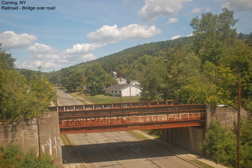 Railroad Bridge in Corning Painted Post