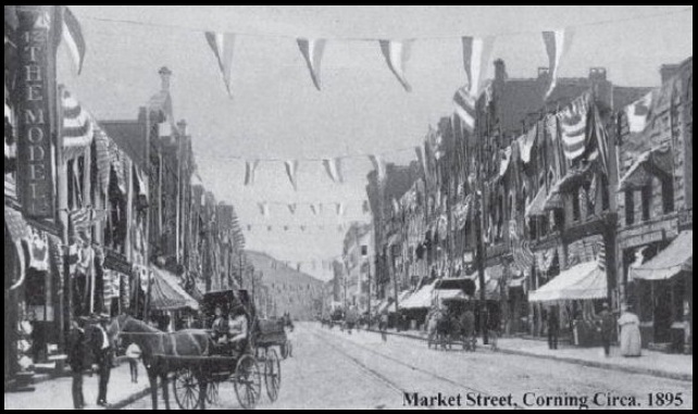 Market St,
            Corning, NY, USA 1895